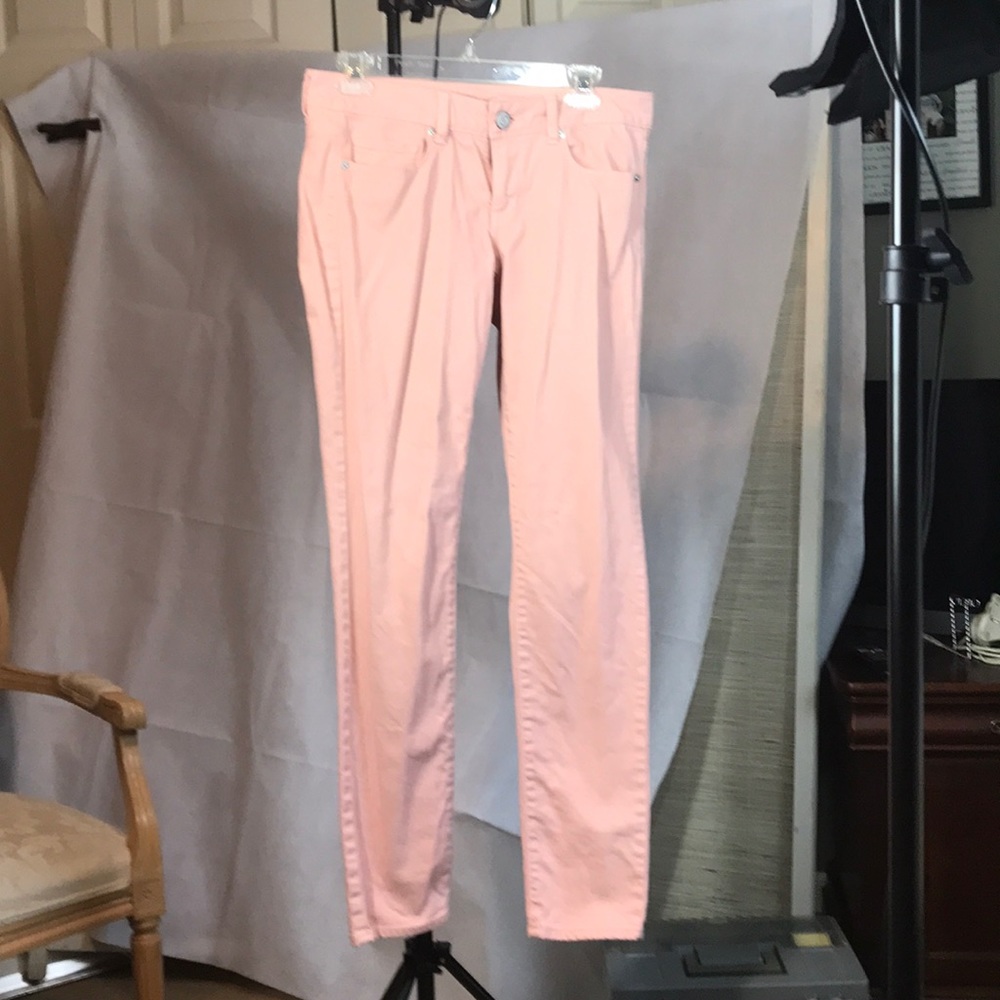 American eagle pink jeans